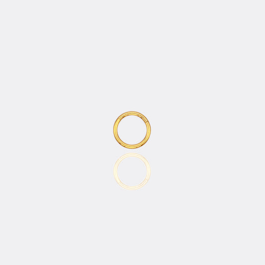 Essential Plain Gold Hoop